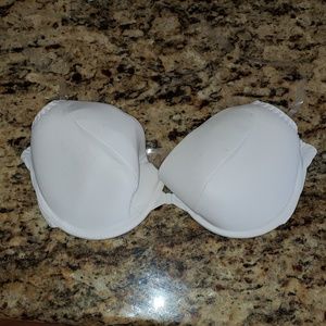 New Clear Strap White Push Up Bra 36E